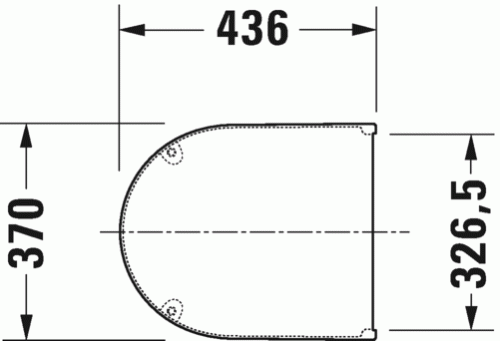 Duravit Starck 3 deska sedesowa 0063810000