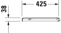 Duravit Starck 3 deska sedesowa 0063810000