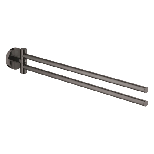 Grohe Essentials wieszak dwuramienny na ręcznik, hard graphite 40371A01