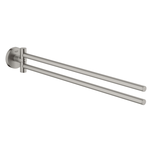 Grohe Essentials wieszak dwuramienny na ręcznik, stal nierdzewna 40371DC1