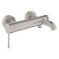 GROHE Essence bateria wannowa ścienna, stal szczotkowana 33624DC1