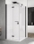 Sanswiss Solino black kabina prostokątna 120x90cm lewa, drzwi składane, profil czarny mat, szkło bezbarwne SOLF1G1200SOLT109000607