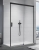 Sanswiss Cadura Black Line kabina prostokątna 120x90cm, prawa, profil czarny mat, szkło bezbarwne CAS2D120CAST0900607