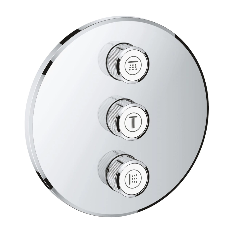 Grohe Grohtherm SmartControl potrójny zawór odcinający, element zewnetrzny 29122000