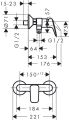 HansGrohe Logis bateria prysznicowa 71600000