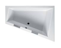 RIHO Doppio wanna asymetryczna 180x130cm,  lewa BA91 / B034001005