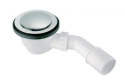 MCALPINE syfon brodzikowy 90mm, klik klak, chrom HC27CLCP