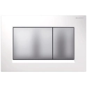 GEBERIT Sigma30 przycisk spłukujący, biały/chrom mat 115.883.KL.1