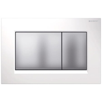 GEBERIT Sigma30 przycisk spłukujący, biały/chrom mat 115.883.KL.1