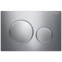 GEBERIT Sigma20 przycisk spłukujący, chrom błyszczący/chrom mat 115.882.KH.1