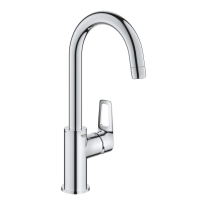 Grohe BauLoop L-size bateria umywalkowa z obrotową wylewką, odpływ push-open 23891001