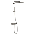 GROHE Grohtherm Euphoria SmartControl System 310 Cube Duo komplet prysznicowy z termostatem do montażu ściennego brushed hard graphite 26508AL0