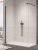 Ronal Cadura Black Line ścianka Walk-in 70cm, profil czarny mat, szkło bezbarwne CAT40700607