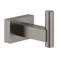 Grohe Essentials Cube haczyk na płaszcz kąpielowy, brushed hard graphite 40511AL1