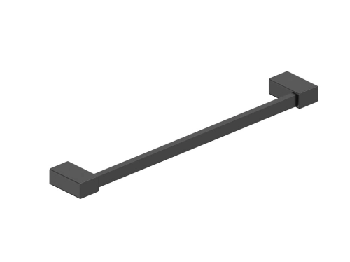 Vitalle Bresso wieszak na ręcznik, pojedynczy, L-640 mm, czarny mat 3406030026