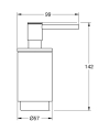 Grohe Selection dozownik, hard graphite 41028A00
