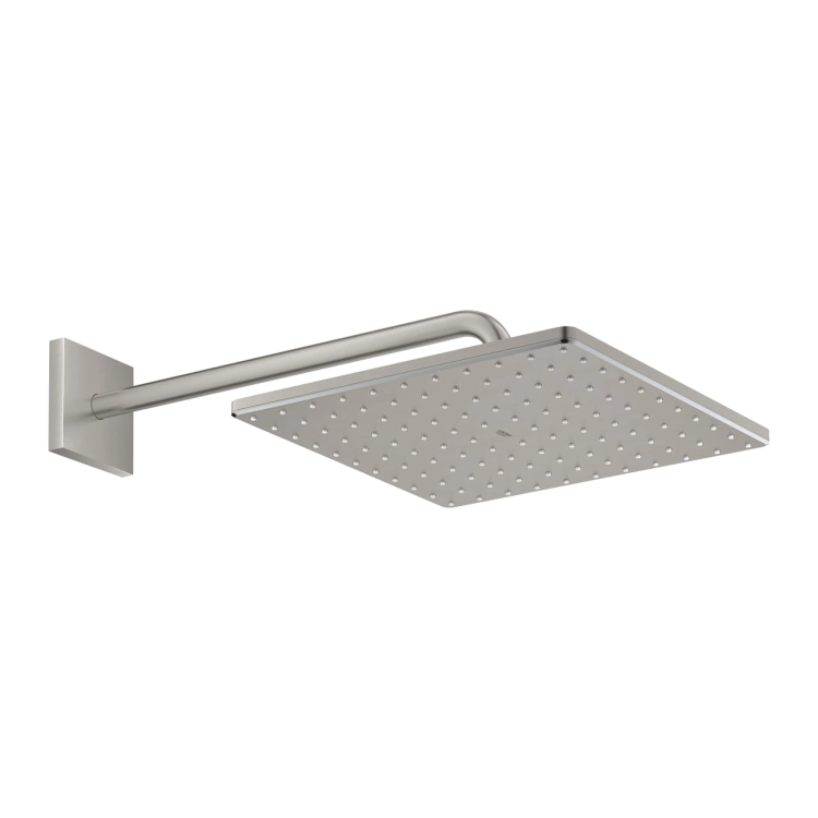 Grohe Rainshower Mono Cube prysznic górny 310mm z ramieniem ściennym, stal nierdzewna 26564DC0