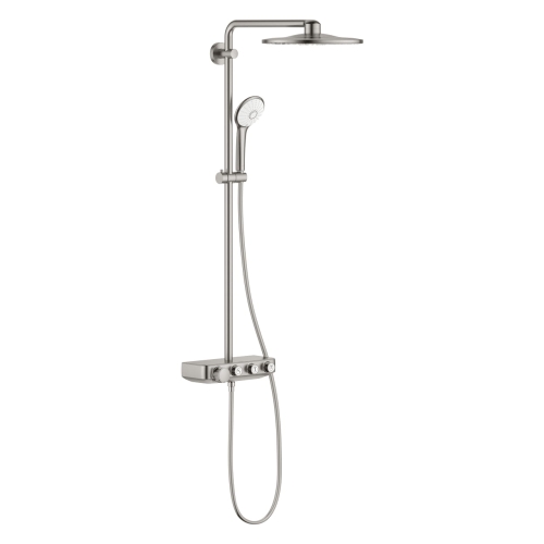 Grohe Grohtherm Euphoria SmartControl System 310 komplet prysznicowy z termostatem do montażu ściennego, stal nierdzewna 26507DC0