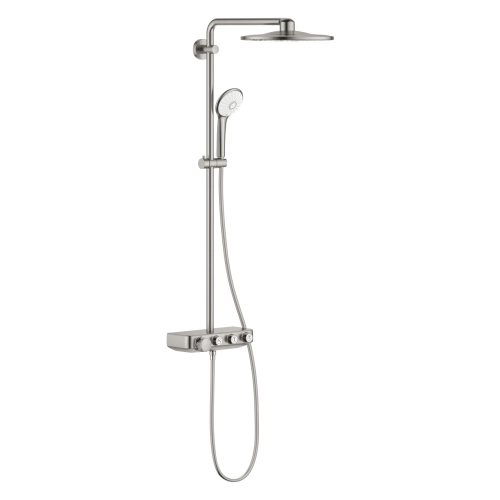 Grohe Grohtherm Euphoria SmartControl System 310 komplet prysznicowy z termostatem do montażu ściennego, stal nierdzewna 26507DC0