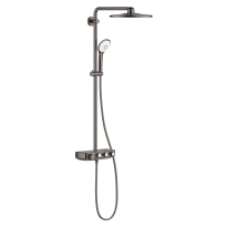 GROHE Grohtherm Euphoria SmartControl System 310 komplet prysznicowy z termostatem do montażu ściennego, grafitowy błyszczący - hard graphite 26507A00