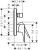 HansGrohe Talis E bateria wannowo-prysznicowa podtynkowa, element zewnętrzny, czarny mat 71745670
