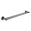 Grohe Essentials wieszak na ręcznik, podwójny, L-600mm, brushed hard graphite 40802AL1