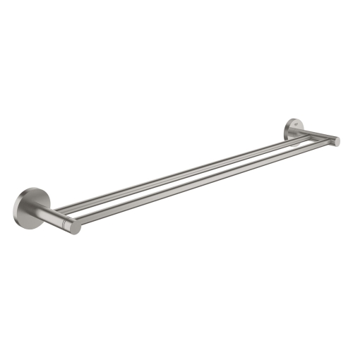 Grohe Essentials wieszak na ręcznik, podwójny, L-600mm, stal nierdzewna 40802DC1