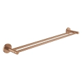 Grohe Essentials wieszak na ręcznik, podwójny, L-600mm, brushed warm sunset 40802DL1