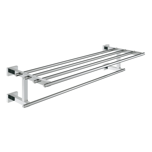 Grohe Essentials Cube półka z wieszakiem na ręcznik, chrom 40512001