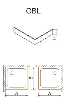 Sanplast Free Line obudowa brodzika OBL 70x100x17,5 625-403-1130-01-000
