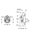 Grohe jednouchwytowy element do zabudowy podtynkowej 33963000