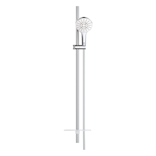 Grohe Rainshower SmartActive 130 zestaw z drążkiem prysznicowym, 3-strumienie, chrom/moon white 26578LS0
