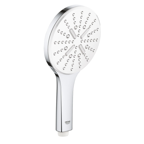 Grohe Rainshower SmartActive 130 rączka prysznicowa 3 strumienie, moon white 26544LS0
