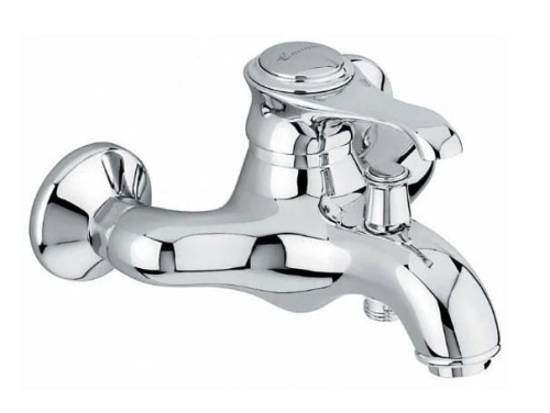Emmevi Tiffany bateria wannowa ścienna, chrom 6001CR
