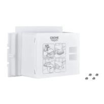 GROHE Rapid SL puszka do montażu małych przycisków spłukujacych ze stelażami o wysykości 0,82m i 1m, 40950000