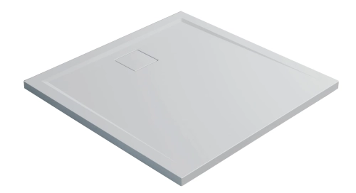 Sanswiss Livada brodzik kwadratowy 100x100cm, biały W20Q10004
