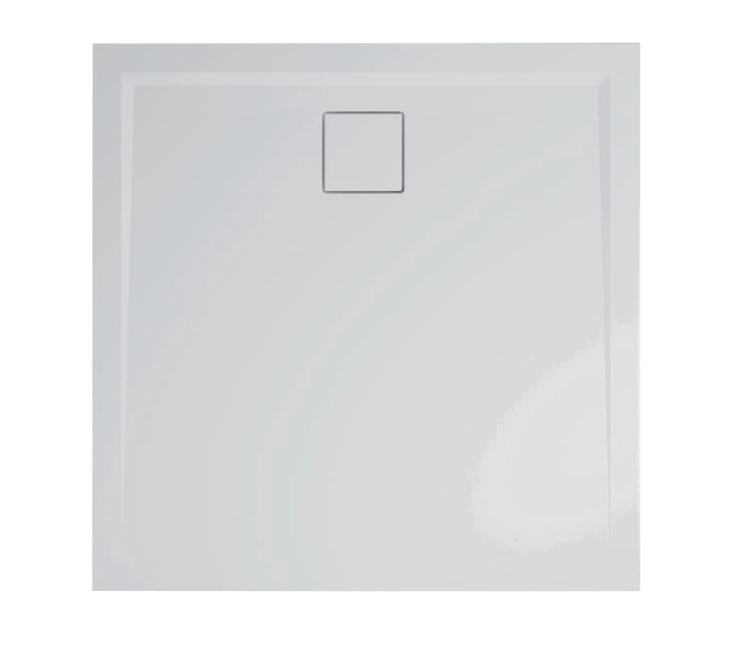 Sanswiss Livada brodzik kwadratowy 100x100cm, biały W20Q10004