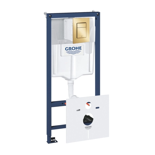 Grohe Rapid SL 4:1 zestaw do WC z przyciskiem Skate Cosmopolitan S, cool sunrise 39750GL0-01