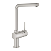 GROHE Minta bateria zlewozmywakowa, stal nierdzewna 31375DC0
