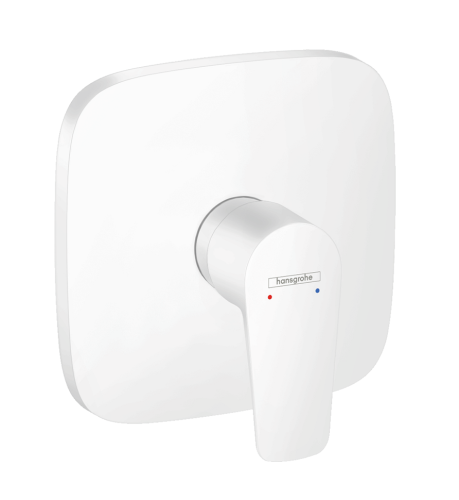 HansGrohe Talis E bateria prysznicowa podtynkowa, element zewnętrzny, biały mat 71765700