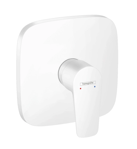 HansGrohe Talis E bateria prysznicowa podtynkowa, element zewnętrzny, biały mat 71765700