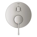 Grohe Essence podtynkowa 3-drożna, element zewnętrzny, stal nierdzewna 24092DC1