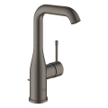 Grohe Essence L-size bateria umywalkowa, z korkiem, brushed hard graphite 32628AL1