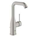 GROHE Essence L-size bateria umywalkowa, z korkiem, stal nierdzewna 32628DC1