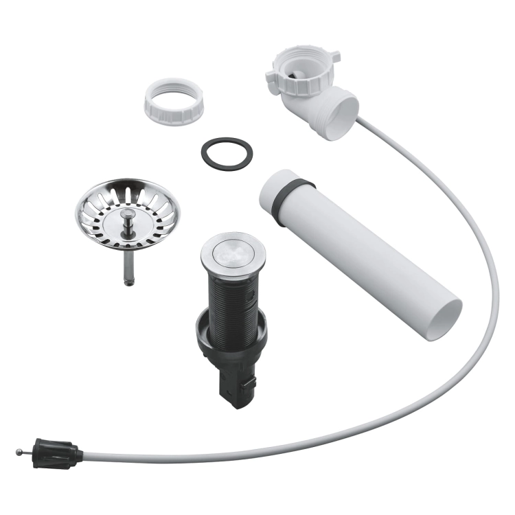 Grohe automatyczny system odpływowy, stal szlachetna 40986SD0