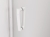 Sanswiss Cadura White Line drzwi przesuwne dwuczęściowe 150cm (146,5-151,5cm), prawe, profil biały mat, szkło bezbarwne CAS2D1500907