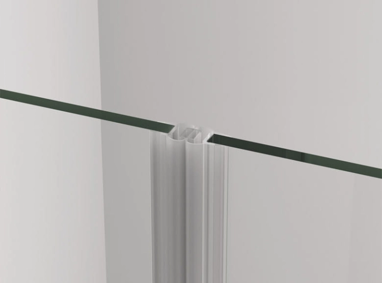 Sanswiss Cadura White Line kabina prostokątna 100x70cm, prawa, profil biały, szkło bezbarwne CA13D1000907+CAT10700907