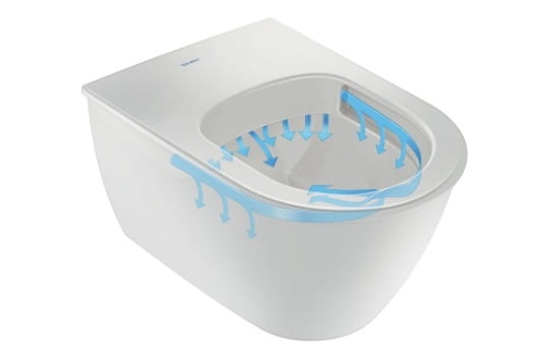 Duravit Darling New Rimless miska podwieszana 54x35,5cm z deską wolnoopadającą 2557090000+0069890000