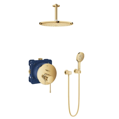 Grohe Essence zestaw podtynkowy z deszczownicą sufitową, cool sunrise 24058GL1-09