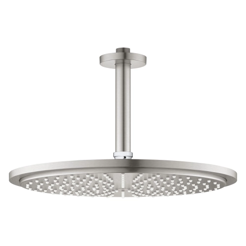 Grohe Rainshower Cosmopolitan prysznic górny 310mm z ramieniem sufitowym, stal nierdzewna 26067DC0